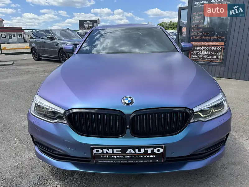 BMW 5 Series 2018, 2 л • Гібрид, 204 тис. км