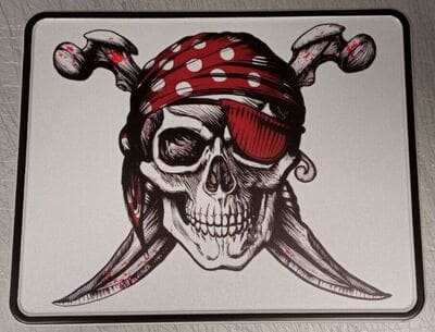 Сувенірний номер на мотоцікл, УФ друк