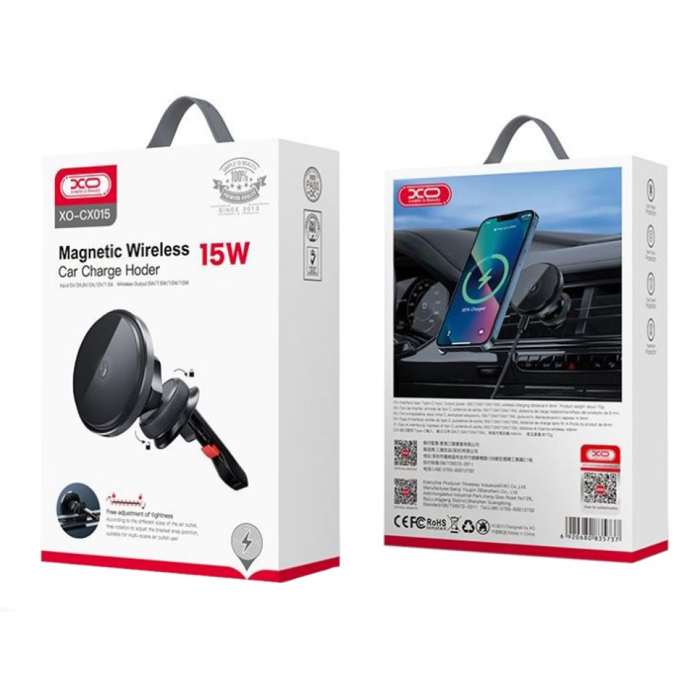 <i><i>Автотримач XO CX015 Magnetic Wireless 15W </i></i>