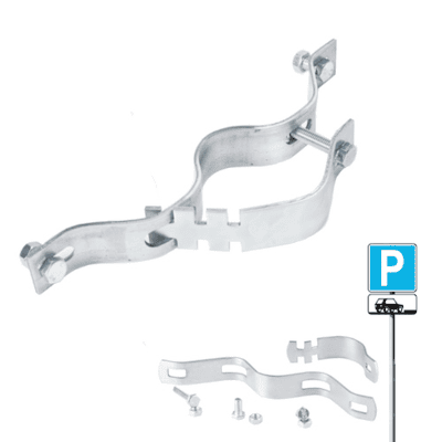 Кріплення для знака на стойку