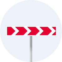 Дорожній знак 1.4.1 (ІI тип)