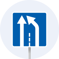 Дорожній знак 5.21.1 (II тип)